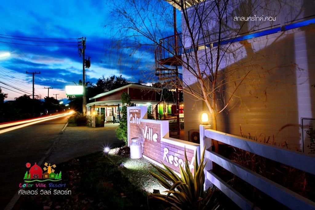 Color Ville Hotel Sha Certified Sakon Nakhon Bagian luar foto